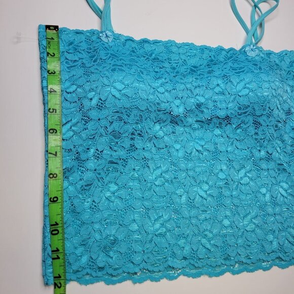 Lace Cami Crop Top Lace Bralette Stretchy Lace Camisole Lace Crop Tank Top - NEW - Picture 8 of 11